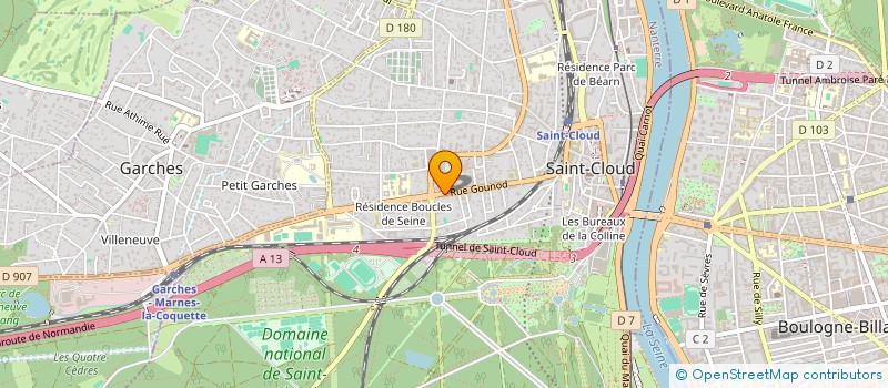 localisation de l'entreprise 948 968 441  à SAINT-CLOUD