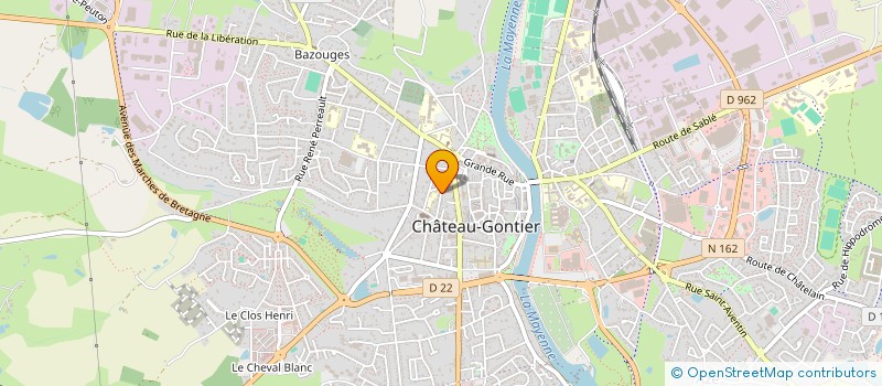 localisation de l'entreprise 949 021 661   VILLIERS-CHARLEMAGNE