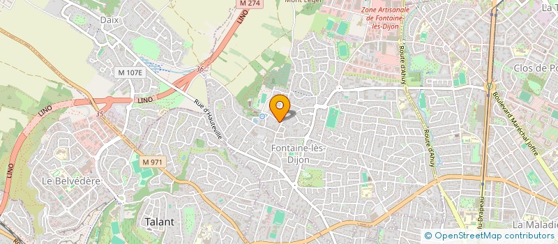 localisation de l'entreprise 949 027 056   VEZELAY