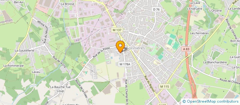 localisation de l'entreprise 949 028 419   LES SORINIERES