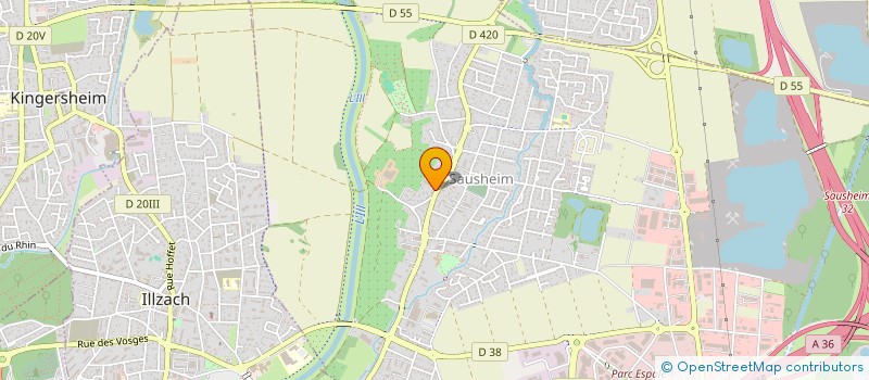 localisation de l'entreprise 949 047 732   SAUSHEIM