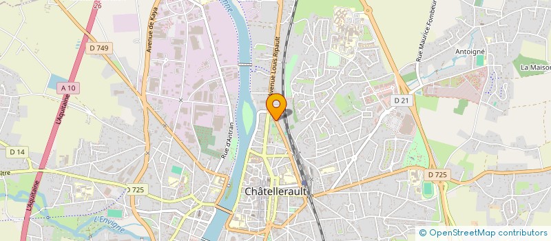 localisation de l'entreprise 949 061 998   CHATELLERAULT