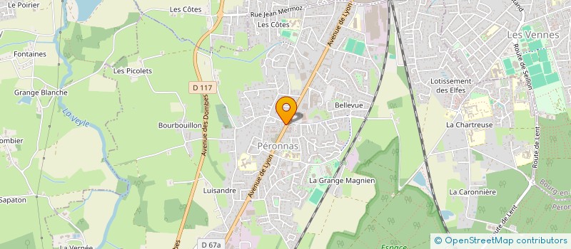 localisation de l'entreprise 949 071 443   PERONNAS