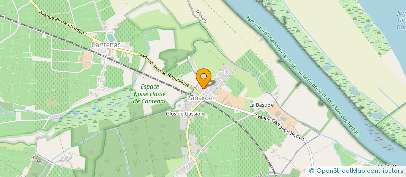 localisation de l'entreprise 949 075 576   LABARDE