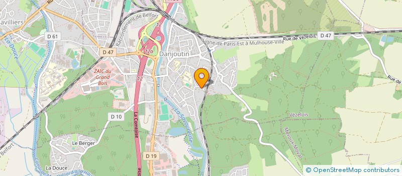 localisation de l'entreprise 949 084 545 à GRANDVILLARS