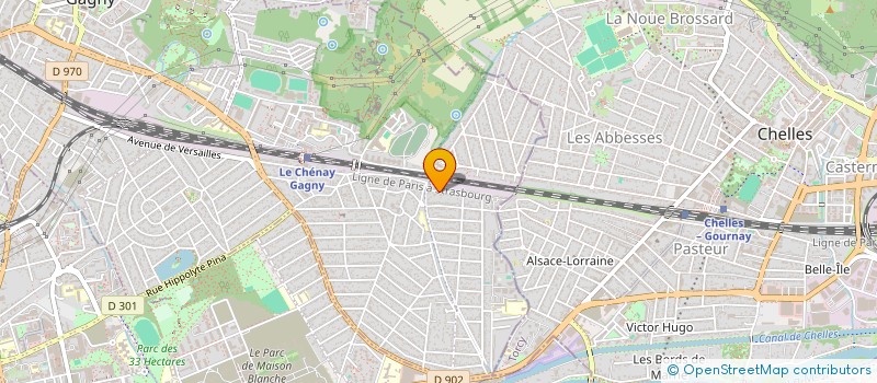 localisation de l'entreprise 949 102 081 à GAGNY