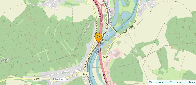 localisation de l'entreprise 949 116 347   MARBACHE