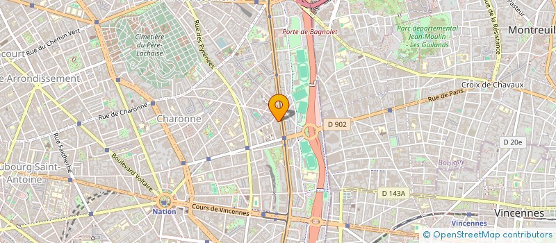 localisation de l'entreprise 949 127 450   PARIS