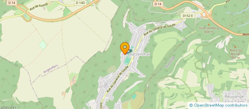 localisation de l'entreprise 949 134 019   ALGRANGE