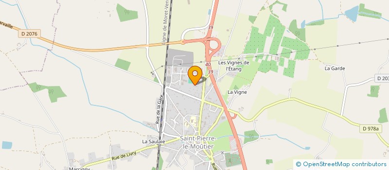 localisation de l'entreprise 949 141 410   SAINT-PIERRE-LE-MOUTIER