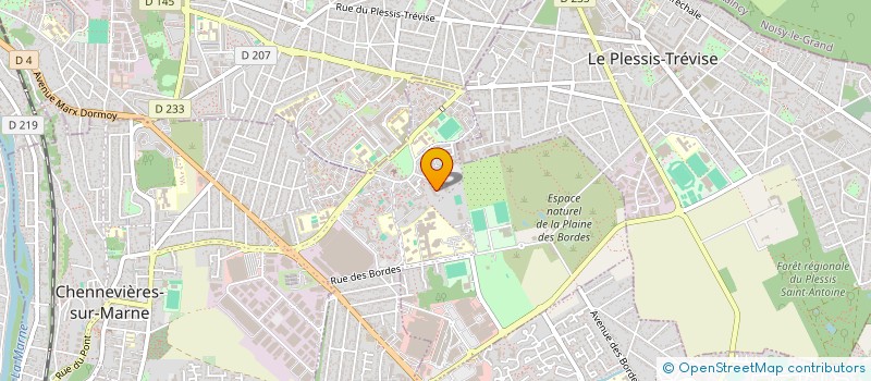localisation de l'entreprise 949 148 423 à CHENNEVIERES-SUR-MARNE