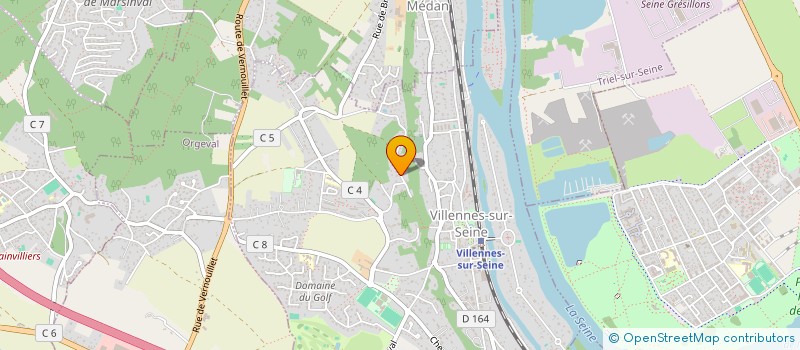 localisation de l'entreprise 949 153 936  à VILLENNES-SUR-SEINE