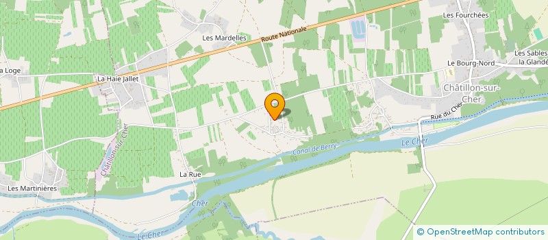 localisation de l'entreprise 949 170 773   CHATILLON-SUR-CHER