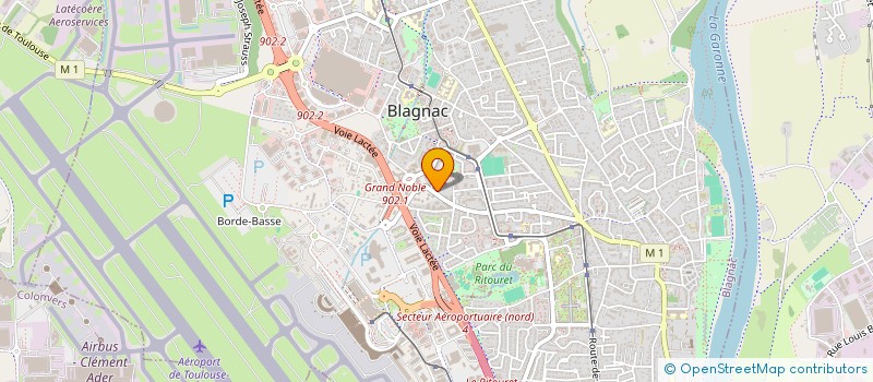 localisation de l'entreprise 949 171 128 à BLAGNAC