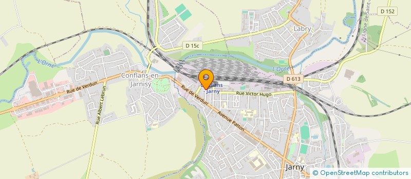 localisation de l'entreprise 949 190 045   JARNY