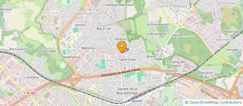 localisation de l'entreprise 949 197 396  à VANNES