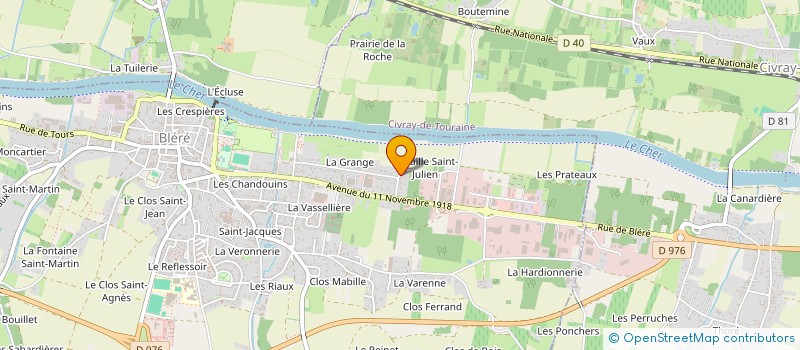 localisation de l'entreprise 949 215 404   MANTHELAN