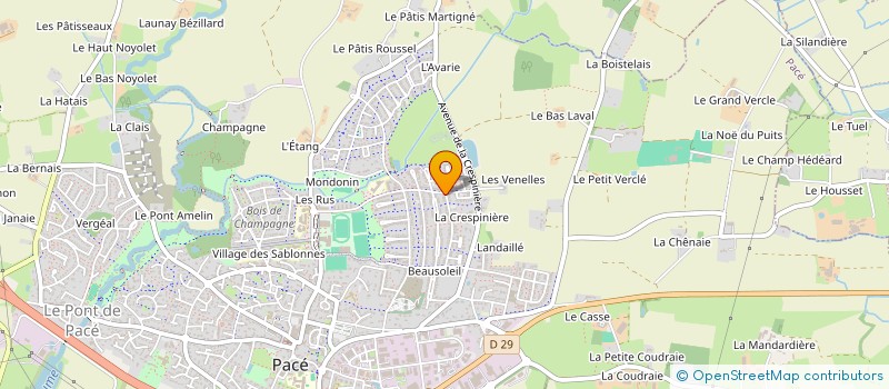 localisation de l'entreprise 949 217 020 à PACE