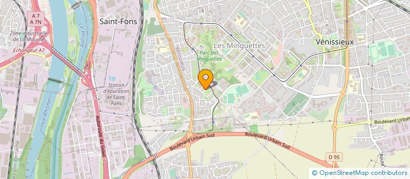 localisation de l'entreprise 949 217 764   VENISSIEUX