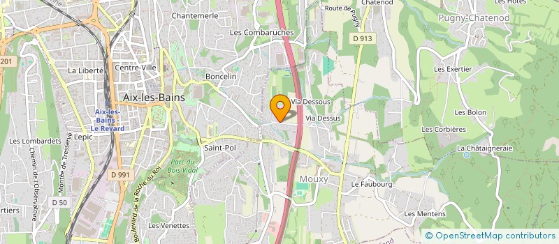 localisation de l'entreprise 949 218 275   MOUXY