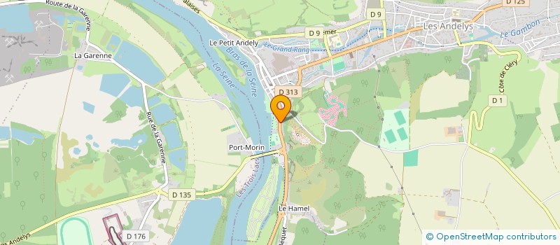 localisation de l'entreprise 949 218 549   LES ANDELYS