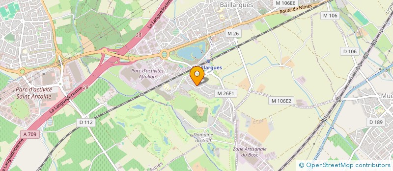 localisation de l'entreprise 949 229 207   BAILLARGUES