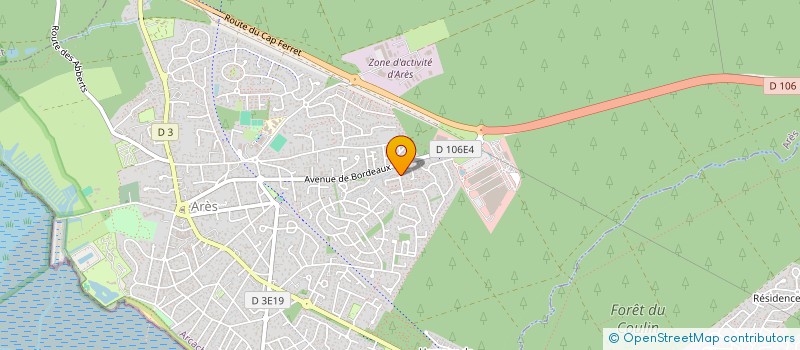 localisation de l'entreprise 949 231 237   ARES