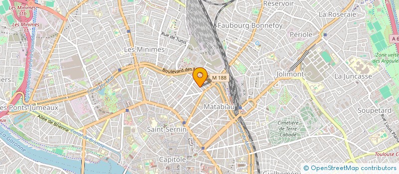 localisation de l'entreprise 949 235 980   TOURNEFEUILLE