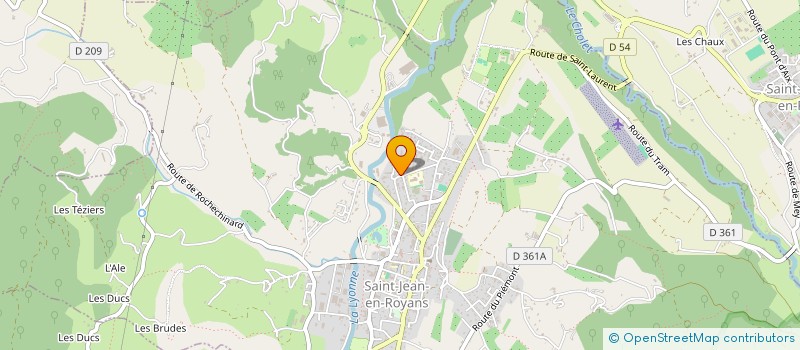 localisation de l'entreprise 949 248 793   SAINT-JEAN-EN-ROYANS