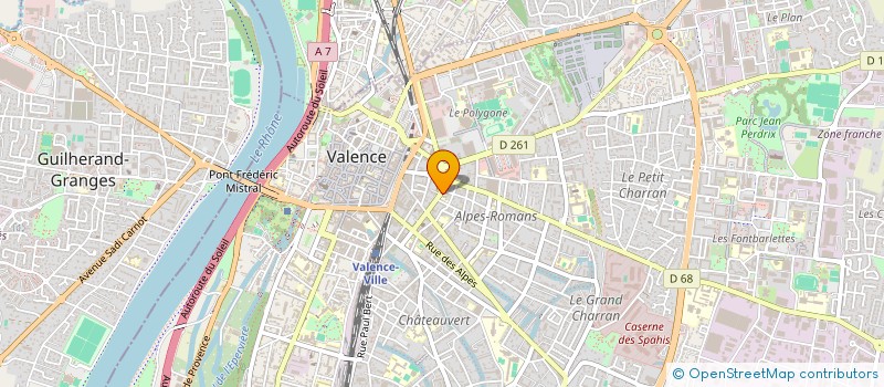 localisation de l'entreprise 949 250 906 à VALENCE