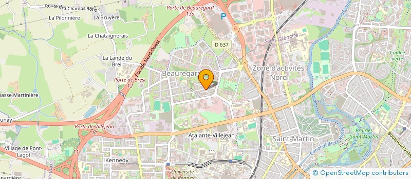 localisation de l'entreprise 949 254 932   RENNES