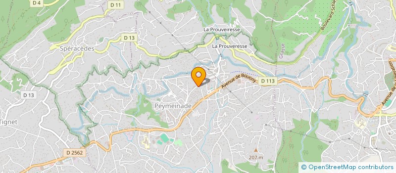 localisation de l'entreprise 949 261 531   PEYMEINADE