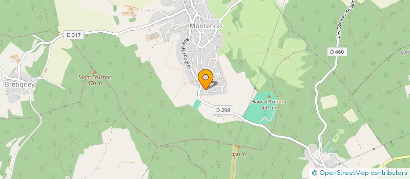 localisation de l'entreprise 949 266 316   ARCEY