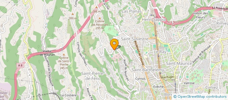 localisation de l'entreprise 949 292 627   NICE