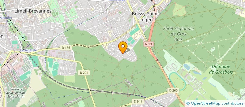 localisation de l'entreprise 949 318 042   LIMEIL-BREVANNES