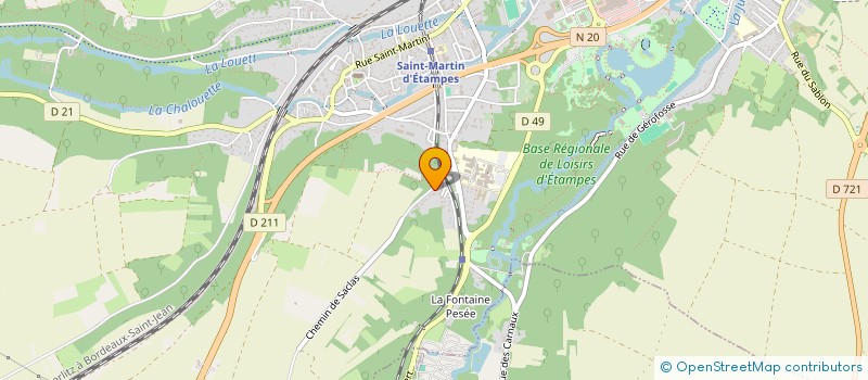 localisation de l'entreprise 949 319 792 à ETAMPES