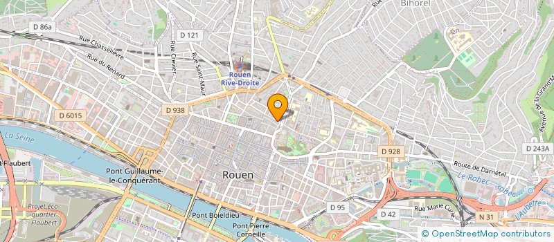 localisation de l'entreprise 949 333 025  à ROUEN