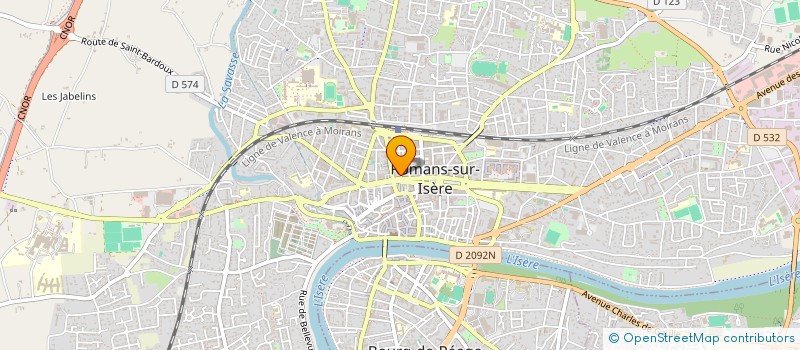 localisation de l'entreprise 949 350 995   ROMANS-SUR-ISERE