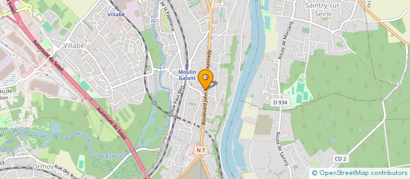 localisation de l'entreprise 949 355 705   CORBEIL-ESSONNES