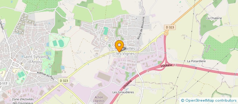 localisation de l'entreprise 949 358 907   VERRIERES-EN-ANJOU