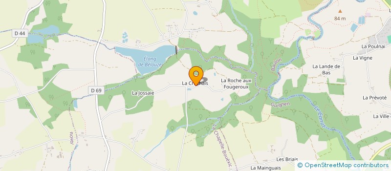 localisation de l'entreprise 949 359 723   LA CHAPELLE-BOUEXIC