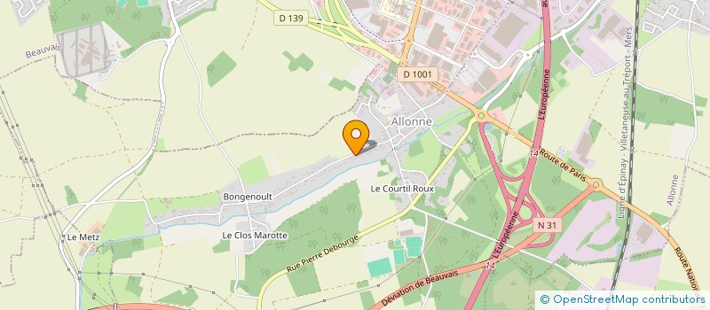 localisation de l'entreprise 949 362 305   ALLONNE