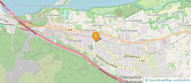 localisation de l'entreprise 949 396 220   CHATEAUNEUF-LES-MARTIGUES