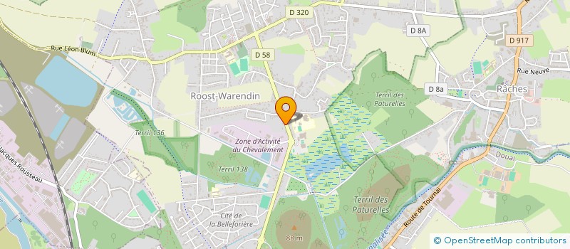 localisation de l'entreprise 949 411 383   ROOST WARENDIN