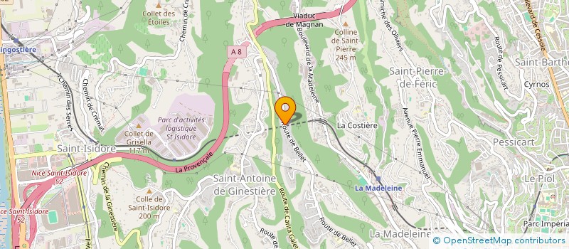 localisation de l'entreprise 949 412 068 à NICE