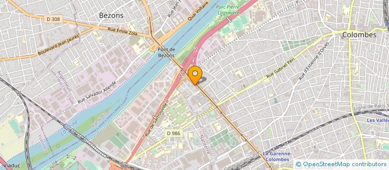 localisation de l'entreprise 949 425 458  à COLOMBES