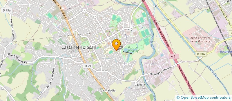 localisation de l'entreprise 949 435 549 à CASTANET-TOLOSAN