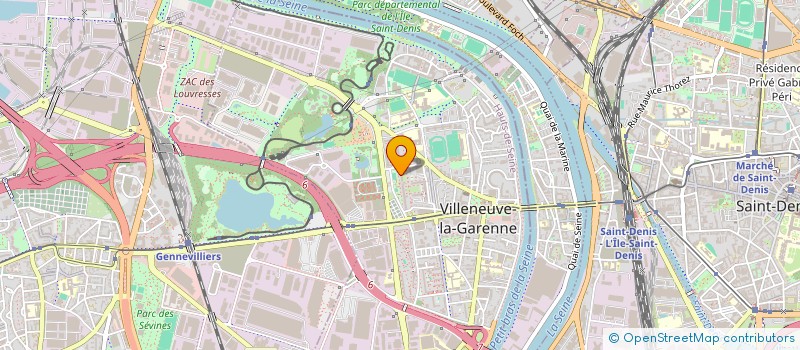 localisation de l'entreprise 949 437 933   VILLENEUVE-LA-GARENNE