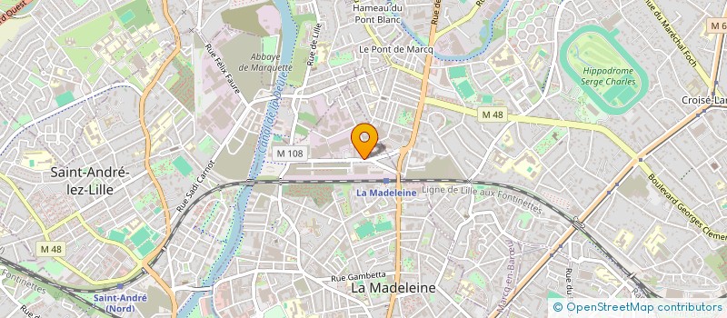 localisation de l'entreprise 949 444 137 à LA MADELEINE
