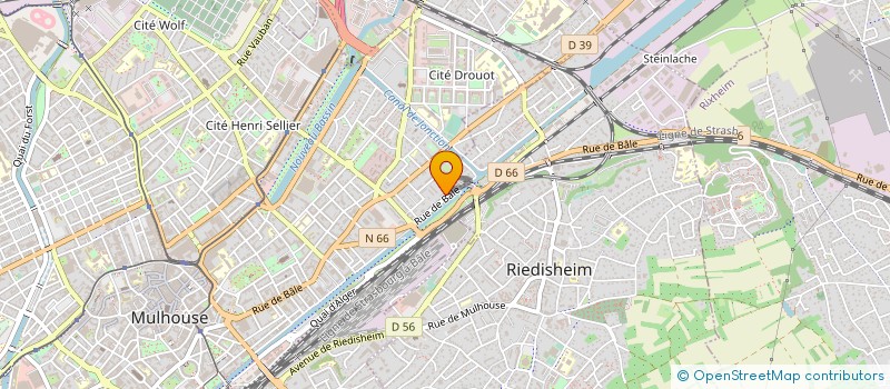 localisation de l'entreprise 949 444 640   MULHOUSE